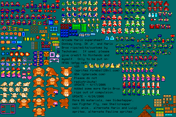 Mario Customs - Donkey Kong & Mario Bros (16-Bit)