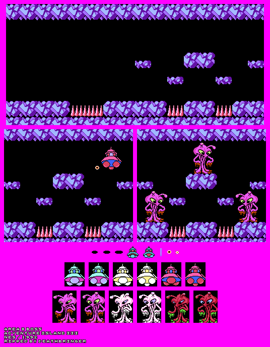 Adventure Island 3 - Area 8 Boss