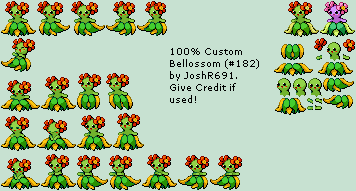 Pokémon Generation 2 Customs - #182 Bellossom