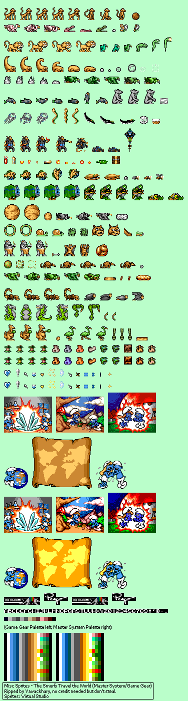 Miscellaneous Sprites