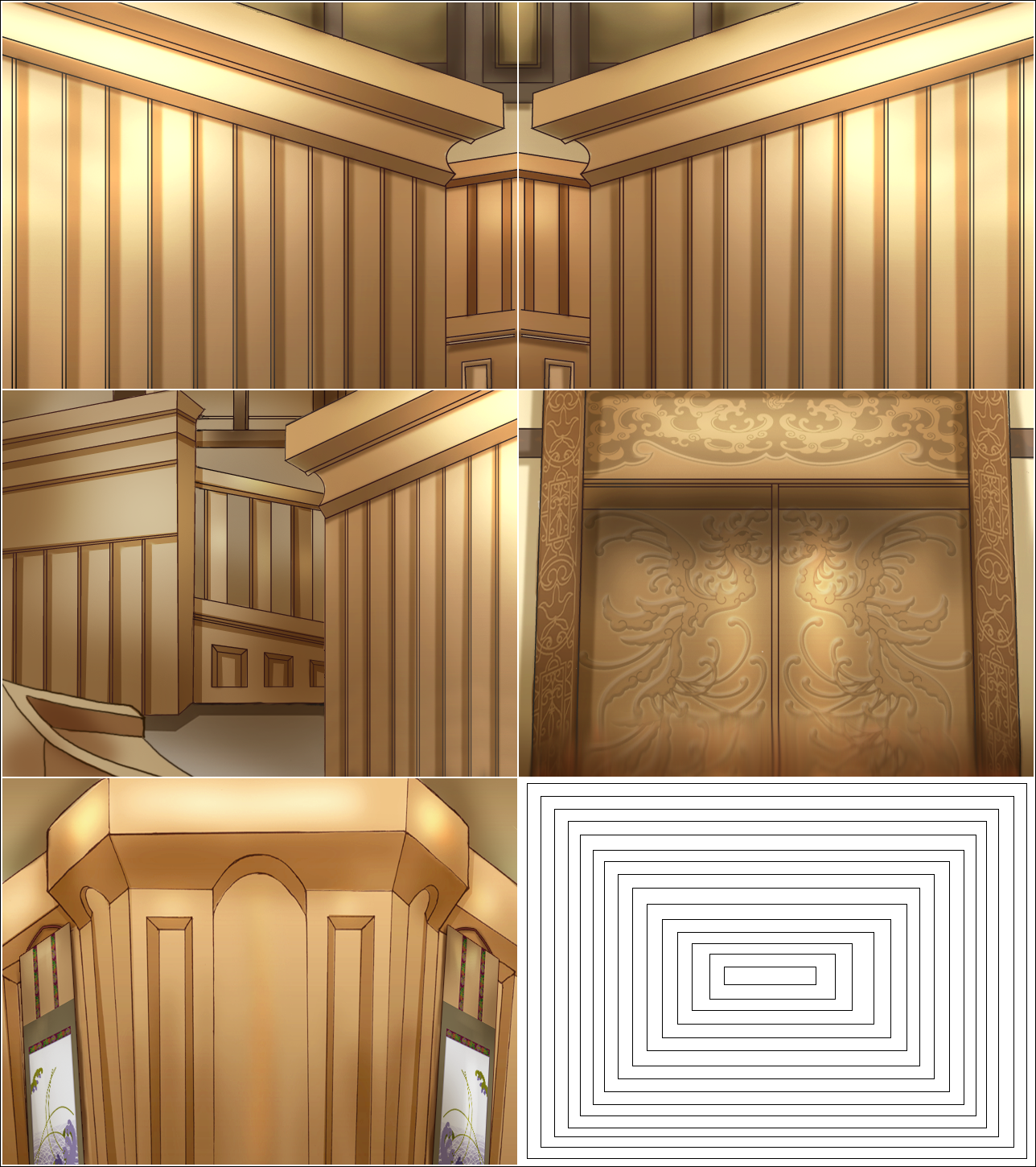 Shin Gyakuten Touhou - Courtroom Parts