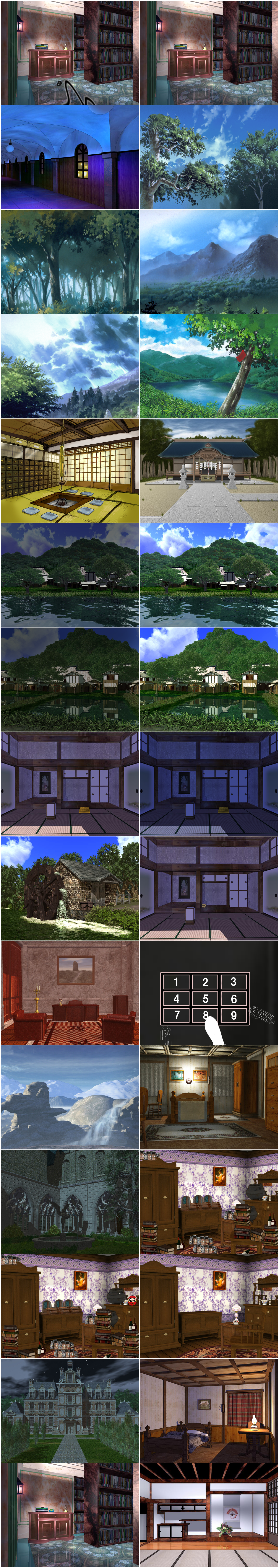 Shin Gyakuten Touhou - Backgrounds (2/2)