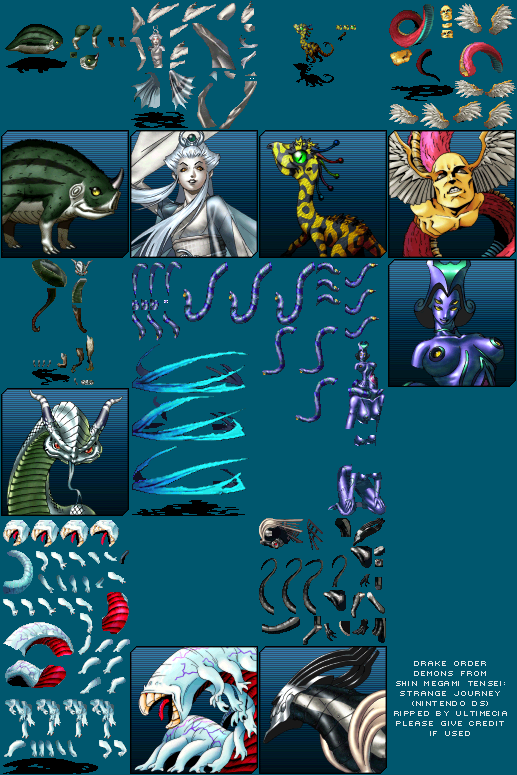 Shin Megami Tensei: Strange Journey - Drake