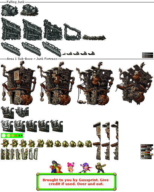 Metal Slug 7 / Metal Slug XX - Scrap Tower