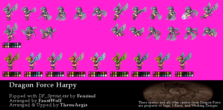 Dragon Force - Harpy