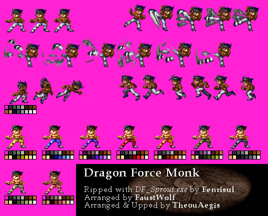 Dragon Force - Monk
