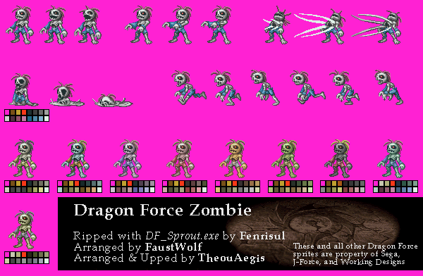 Dragon Force - Zombie
