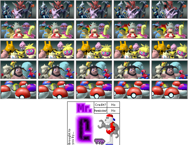 Pokémon Stadium 2 - Event Battle Icons