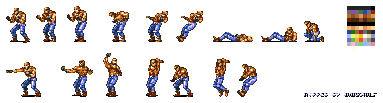 Streets of Rage 2 - Donovan