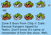 Chip 'n Dale: Rescue Rangers - Green Grouper