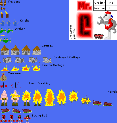 TROGDOR! - Miscellaneous Characters & Items