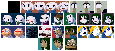 Cave Story / Dokutsu Monogatari - Faces