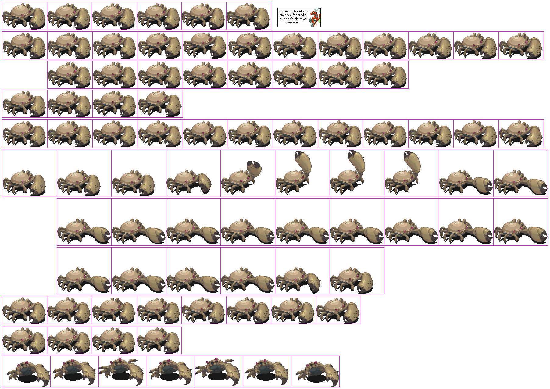 Breath of Fire 4 - Sand Claw