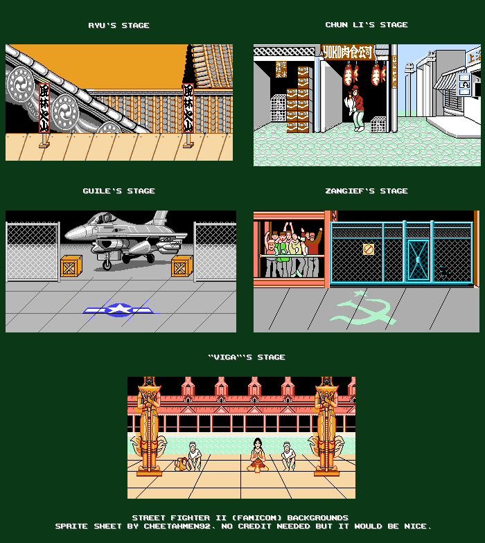 Zangief's Stage In-Game Background, Images, Street Fighter II, Museum