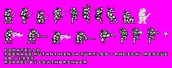 Teenage Mutant Ninja Turtles 3: Radical Rescue - Donatello