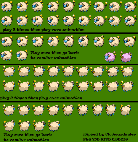 Pokémon Black / White - #179 Mareep