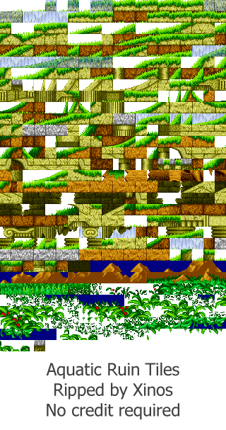 Sonic the Hedgehog 2: Dash! - Aquatic Ruin Zone
