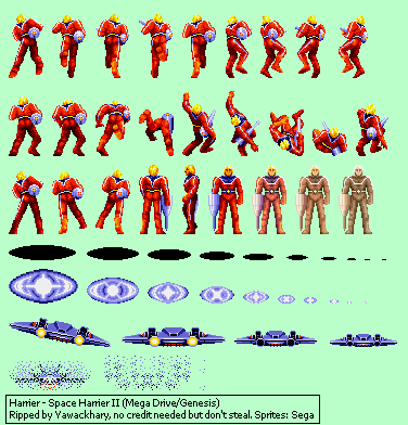 Space Harrier 2 - Harrier