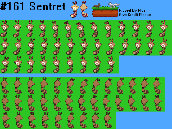 Pokémon Black / White - #161 Sentret