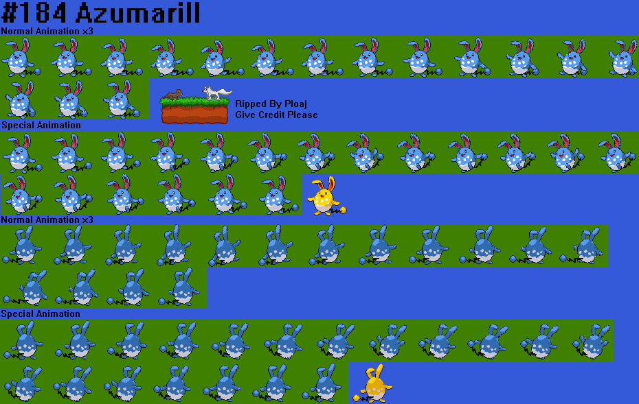 Pokémon Black / White - #184 Azumarill