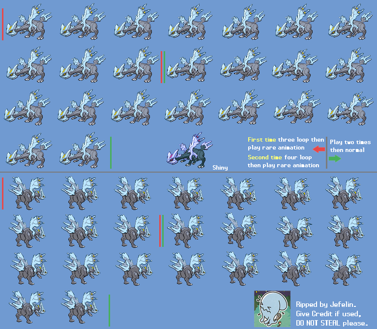 Pokémon Black / White - #646 Kyurem