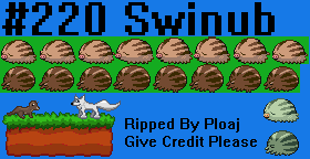 Pokémon Black / White - #220 Swinub