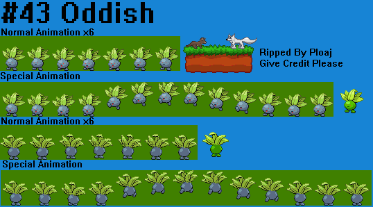 Pokémon Black / White - #043 Oddish