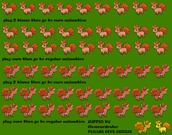 Pokémon Black / White - #037 Vulpix