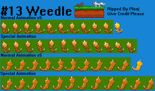 Pokémon Black / White - #013 Weedle