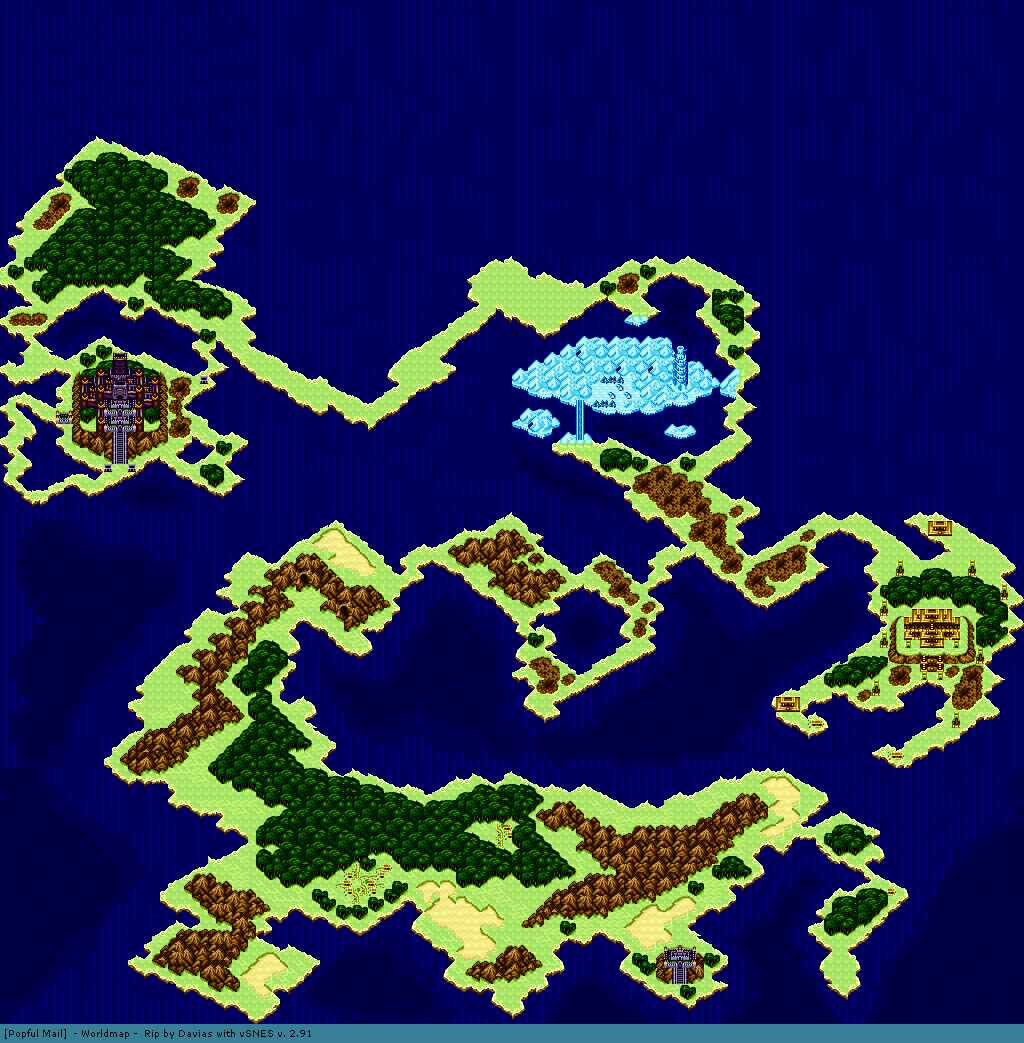 Popful Mail (JPN) - World Map