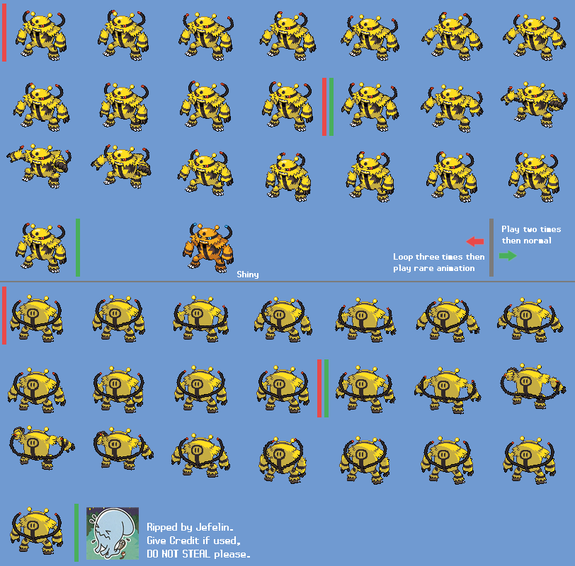 Pokémon Black / White - #466 Electivire