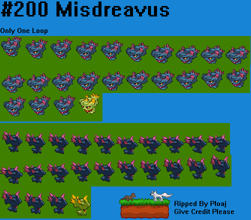 Pokémon Black / White - #200 Misdreavus