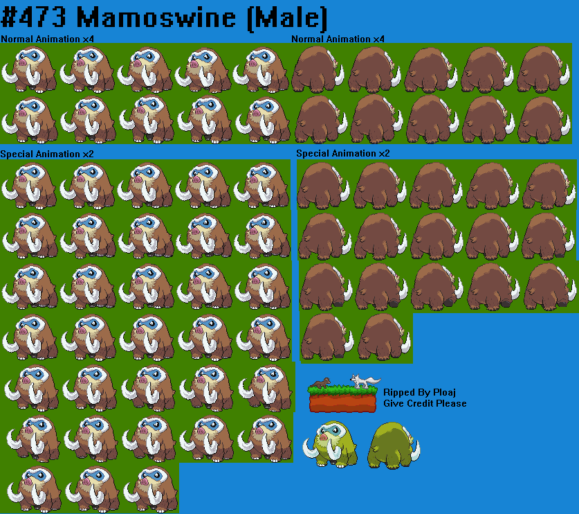 #473 Mamoswine (male)