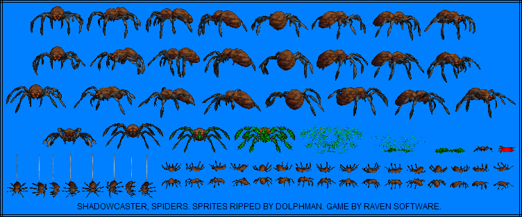 Shadowcaster - Spiders