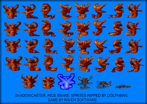 Shadowcaster - Rice Snake