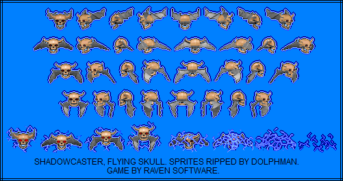Shadowcaster - Flying Skull