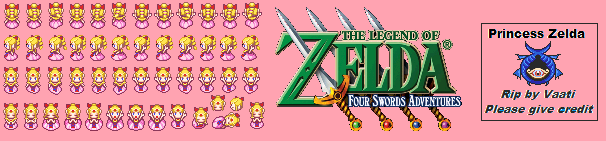 The Legend of Zelda: Four Swords Adventures - Princess Zelda