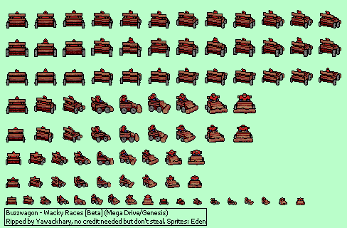 Wacky Races (Prototype) - Buzzwagon