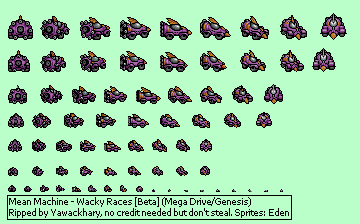 Wacky Races (Prototype) - Mean Machine