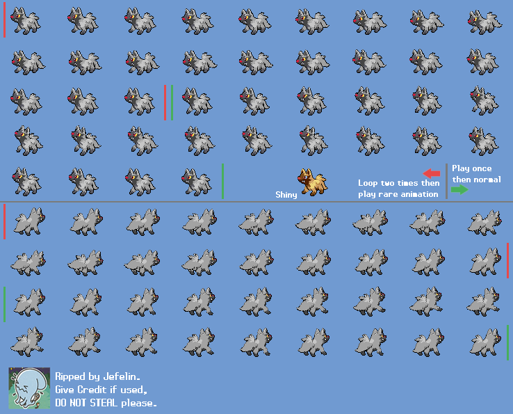 Pokémon Black / White - #261 Poochyena