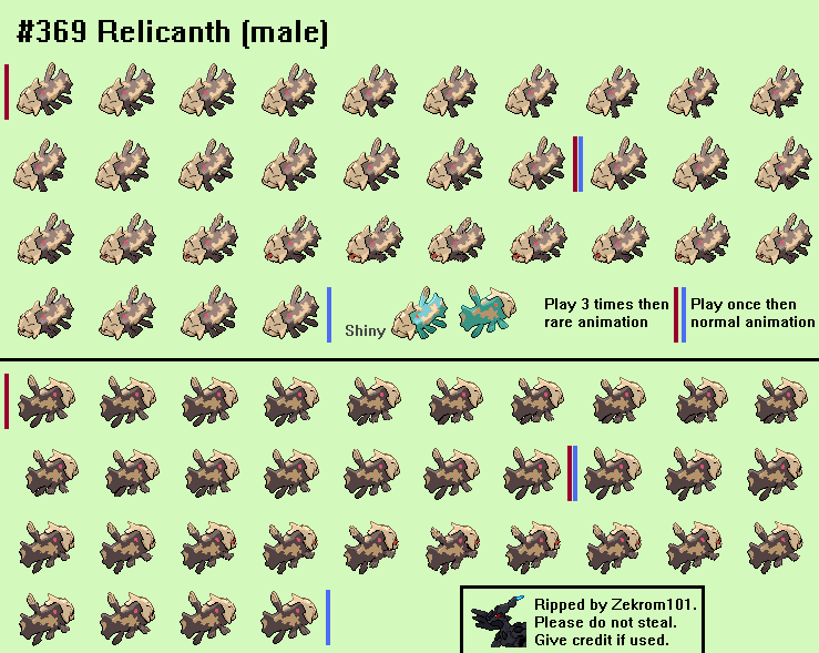 #369 Relicanth (male)