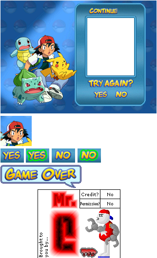 Pokémon Puzzle League - Game Over