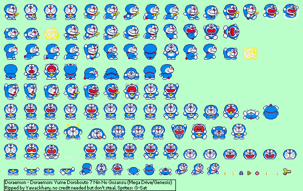 Doraemon: Yume Dorobouto 7 Nin No Gozansu (JPN) - Doraemon