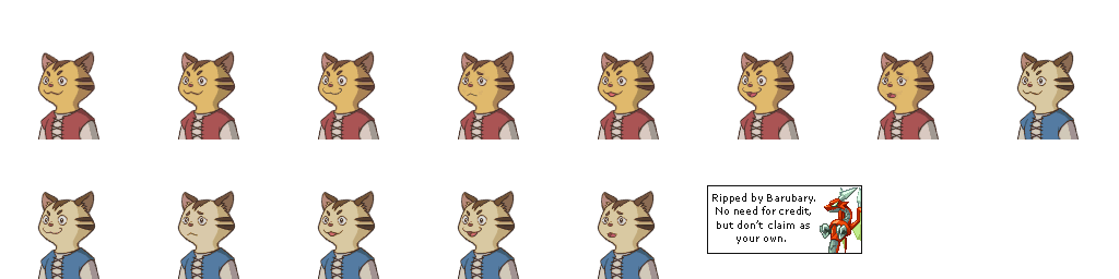 Ni no Kuni: Shikkoku no Madoushi - NPCs Faces (P)