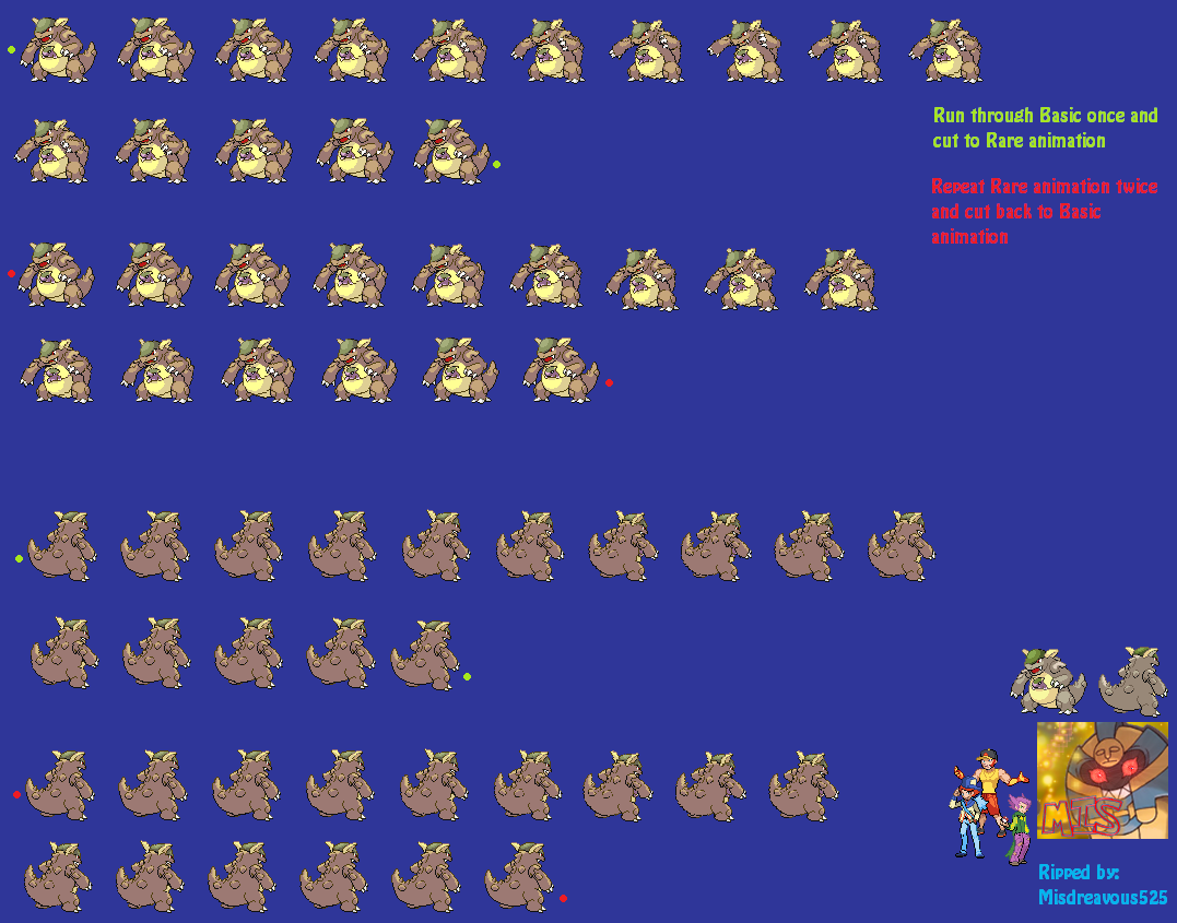 Pokémon Black / White - #115 Kangaskhan