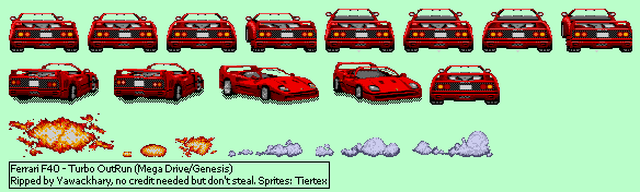 Turbo Outrun - Ferrari F40