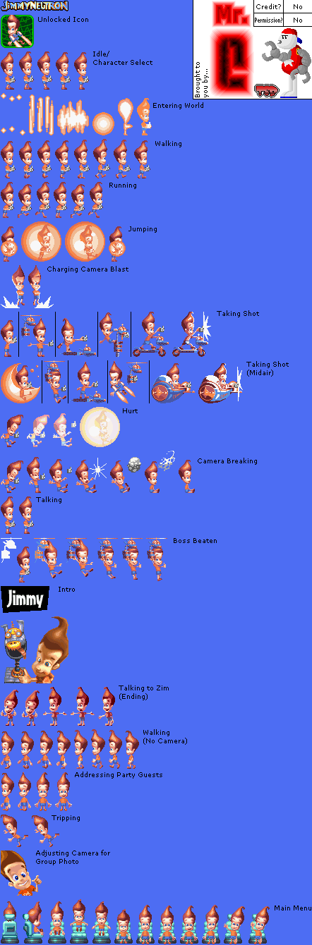 Nicktoons: Freeze Frame Frenzy - Jimmy Neutron