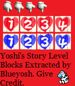 Yoshi's Story - Level Blocks