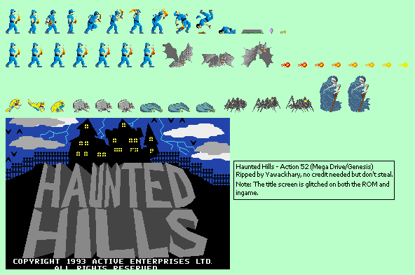 Action 52 (Bootleg) - Haunted Hills