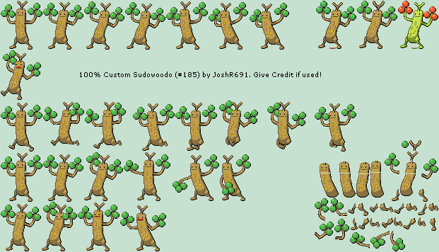 Pokémon Generation 2 Customs - #185 Sudowoodo